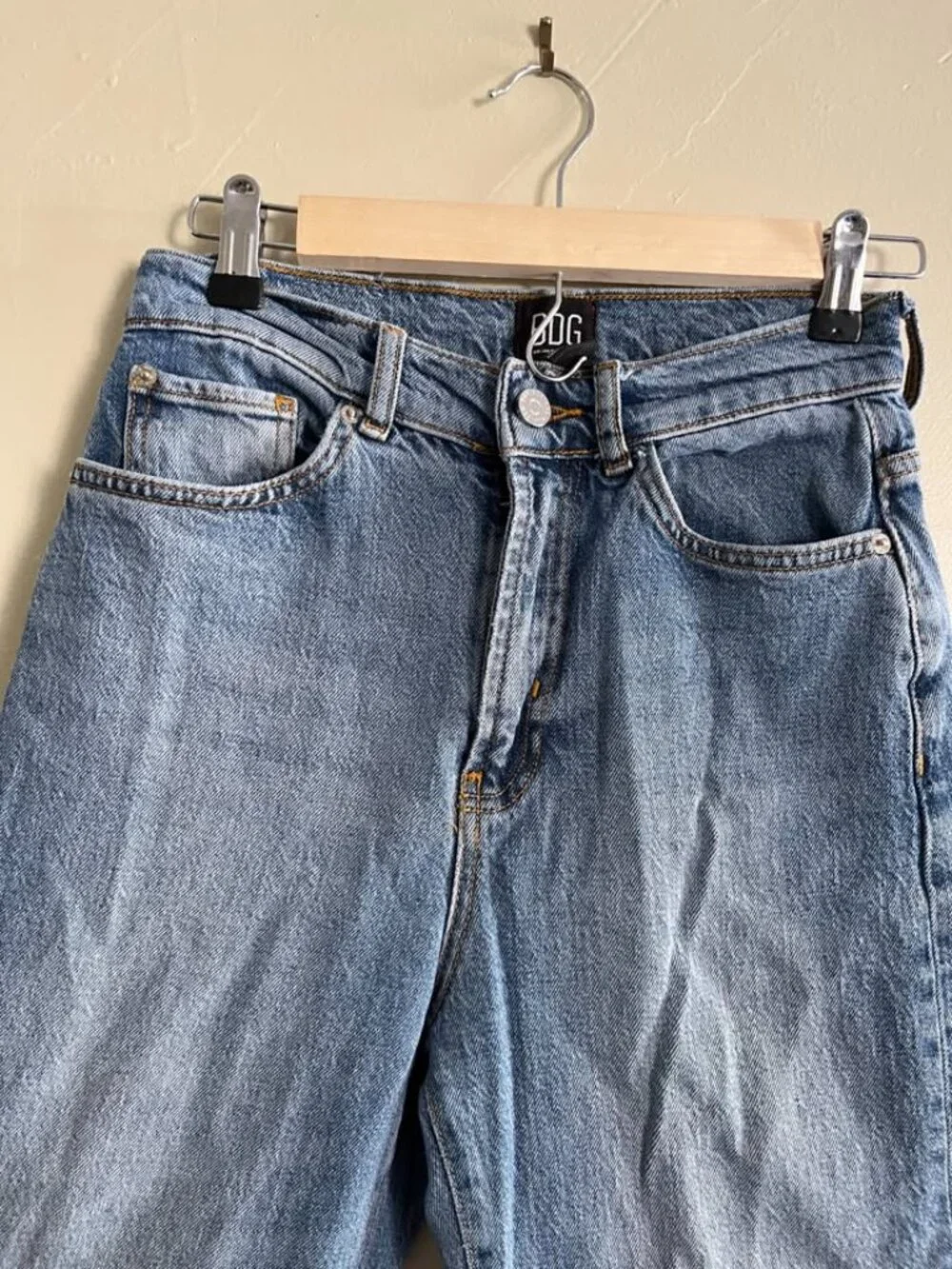 BDG high-rise straight jeans